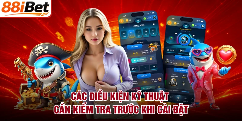 Các điều kiện kỹ thuật cần kiểm tra trước khi cài đặt