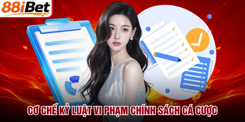 Cơ chế kỷ luật vi phạm chính sách cá cược